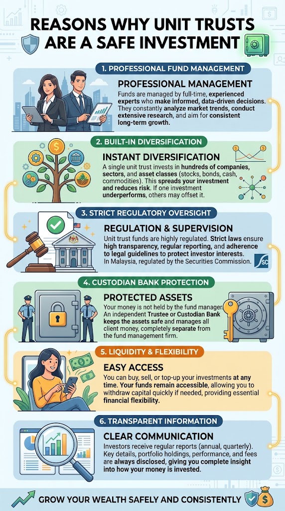 Unit Trust Safety Infographic